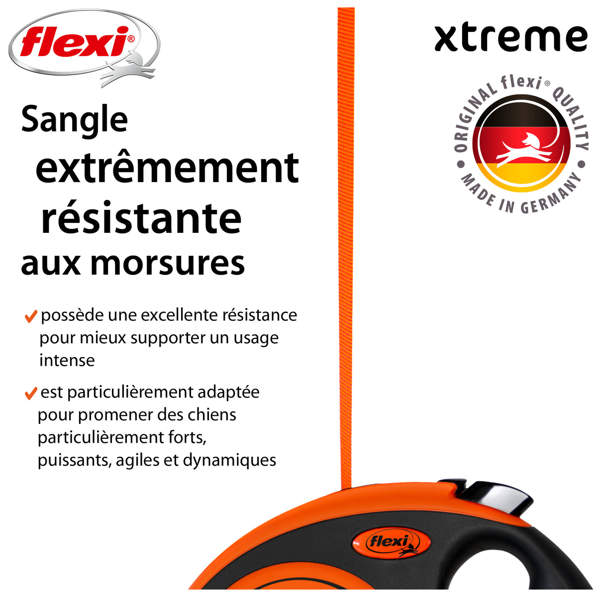 Flexi Xtreme Retractable Tape Leash