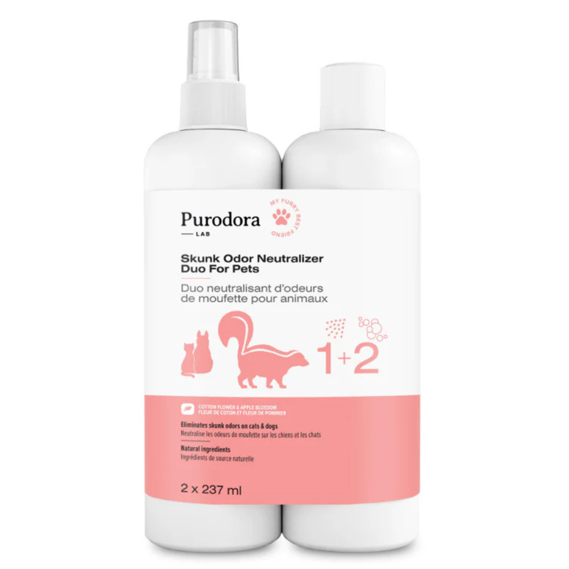 Skunk Odor Neutralizing Duo for Pets