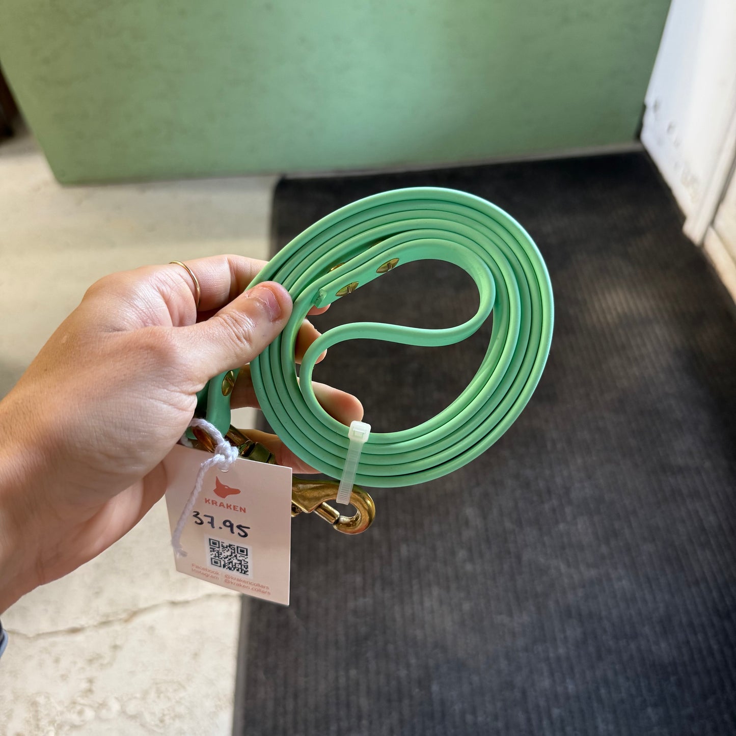 Sea Foam 5 Foot Standard Leash