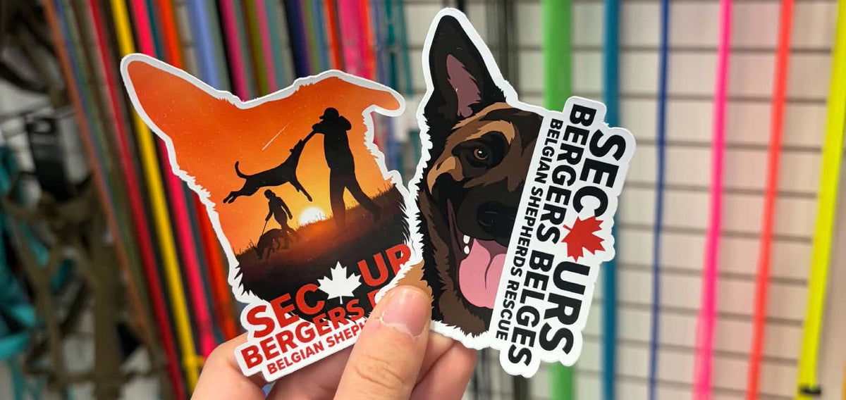 Don de 10$ pour le refuge BSRC et reçois 2 autocollants