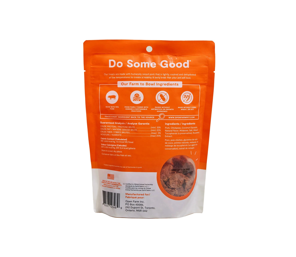 Dehydrated treats - Pork