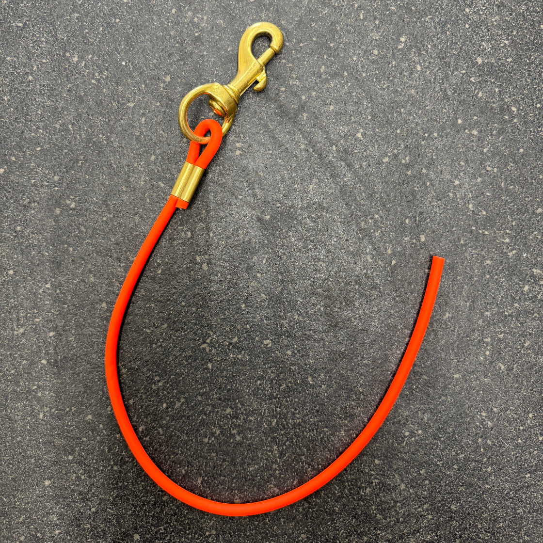 Round Biothane Short Leash