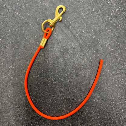 Round Biothane Short Leash