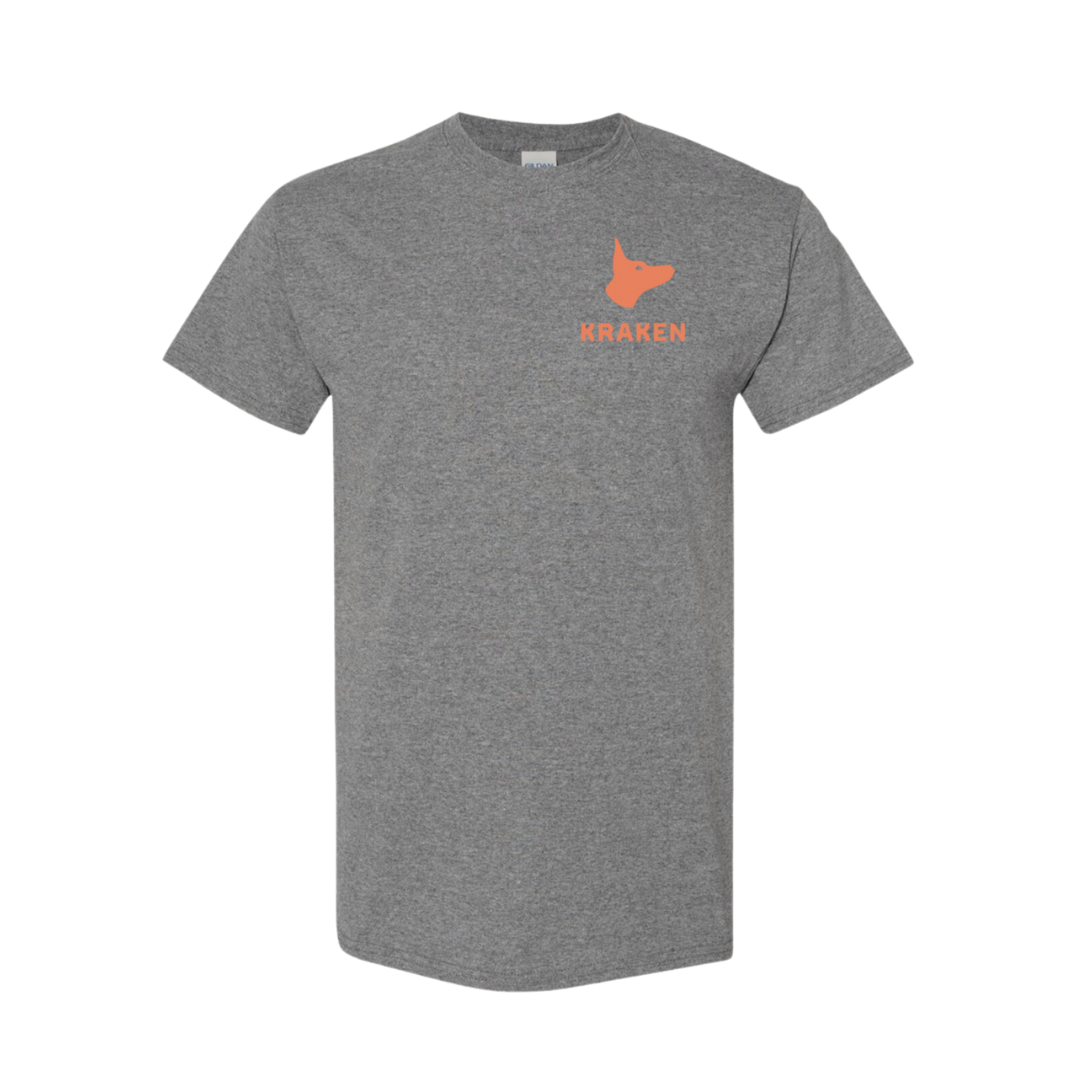 T-shirt Kraken Classique Gris Médium