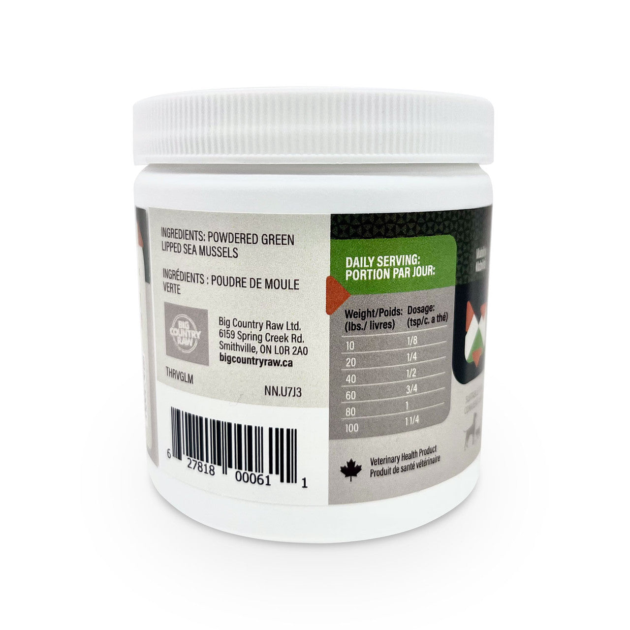 Thrive Moule Verte - 160 g