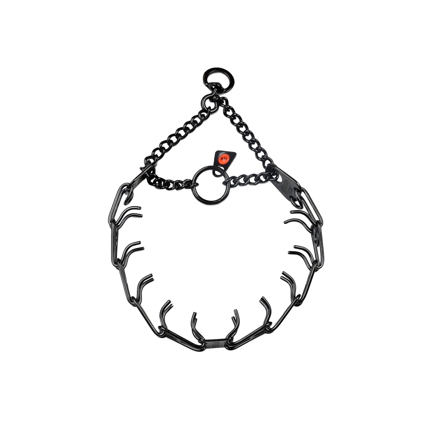 Herm Sprenger Stainless Steel Black Work Collar