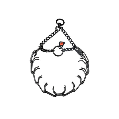 Herm Sprenger Stainless Steel Black Work Collar