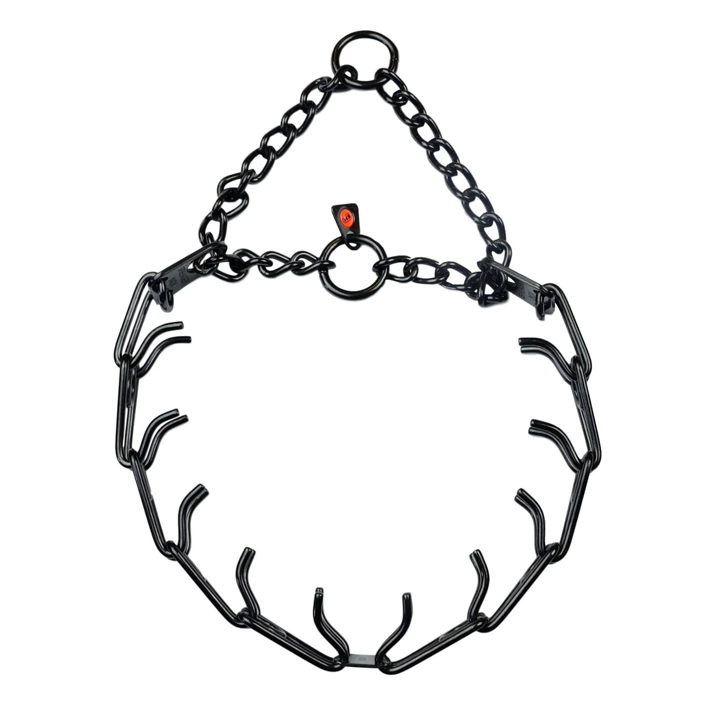 Herm Sprenger Stainless Steel Black Work Collar